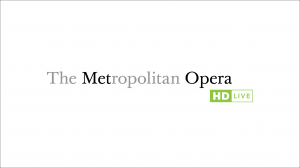 The Metropolitan Opera: Live  in HD exit lighting