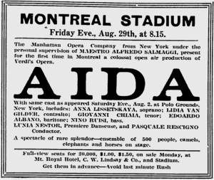1930 Montreal Aida