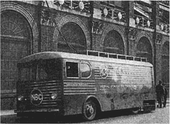 1939 August 26 Reds v. Dodgers at Ebbets mobile unit