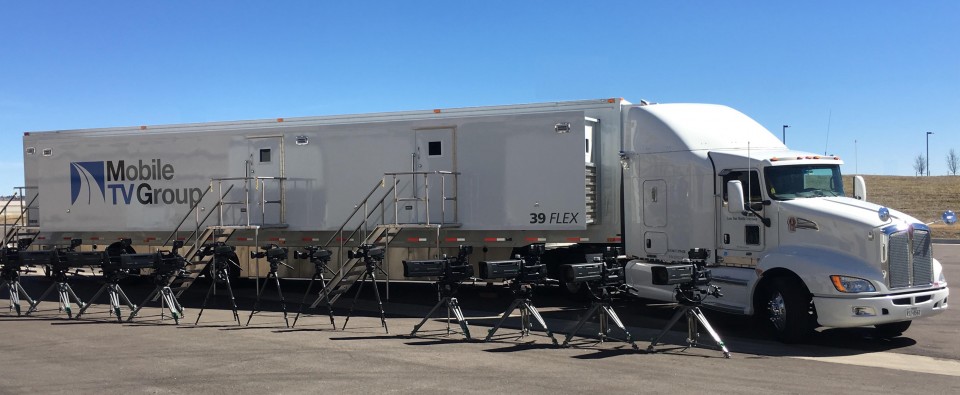 Mobile TV Group's 39FLEX 4K truck will be utilized for CBS Sports' 4K production. 