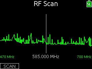 Sound Devices RF Scan feature for 688 mixer/recorder