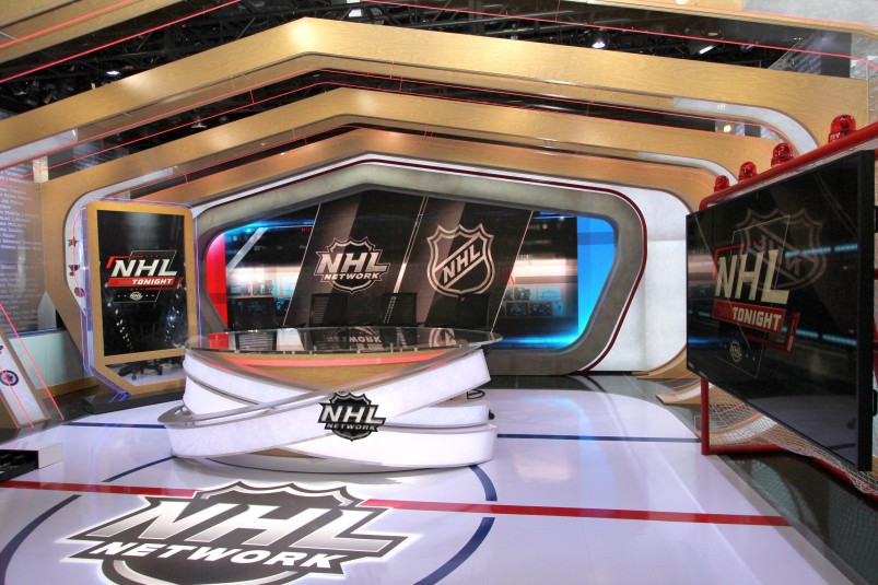 "The Rink," NHL Network's new studio debuted in time for the start of the Stanley Cup Playoffs.