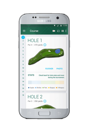 The PGA Championship app is designed to enhance the TV, mobile, and onsite experience.