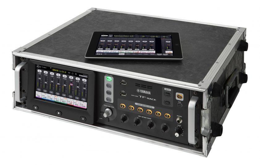 Yamaha’s new TF-Rack mixer is designed to be rack-mounted.