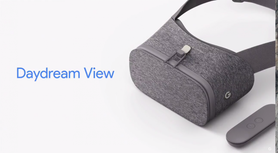 Daydream View will be available November 10th on the Google Store 