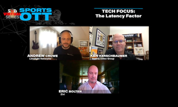 2020 SVG Sports OTT Virtual Series – Tech Focus: The Latency Factor: CLICK HERE TO WATCH