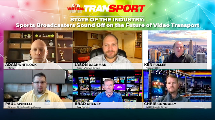 2020 SVG TranSPORT – State of the Industry: Sports Broadcasters Sound Off on the Future of Video Transport: REGISTER HERE TO WATCH